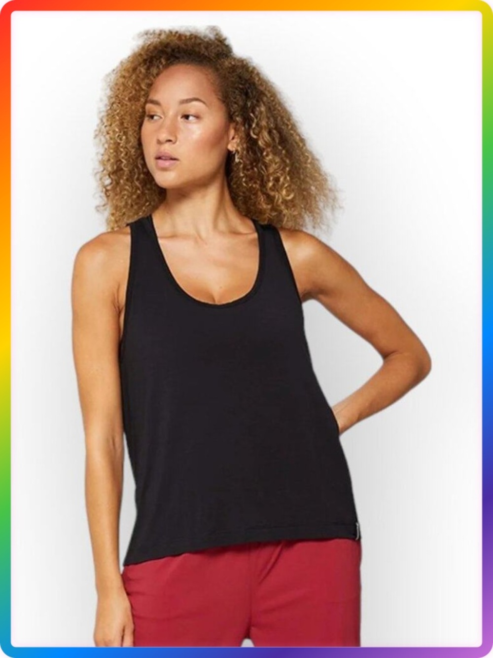 Fourlaps Surge Cooling Mesh Back Tank S Black Lightweight NWT